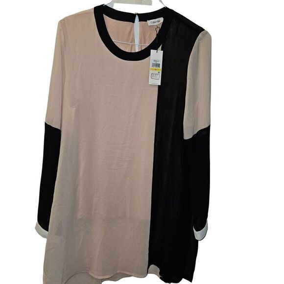 Calvin Klein NWT Long Sleeve Blouse - Picture 6 of 10